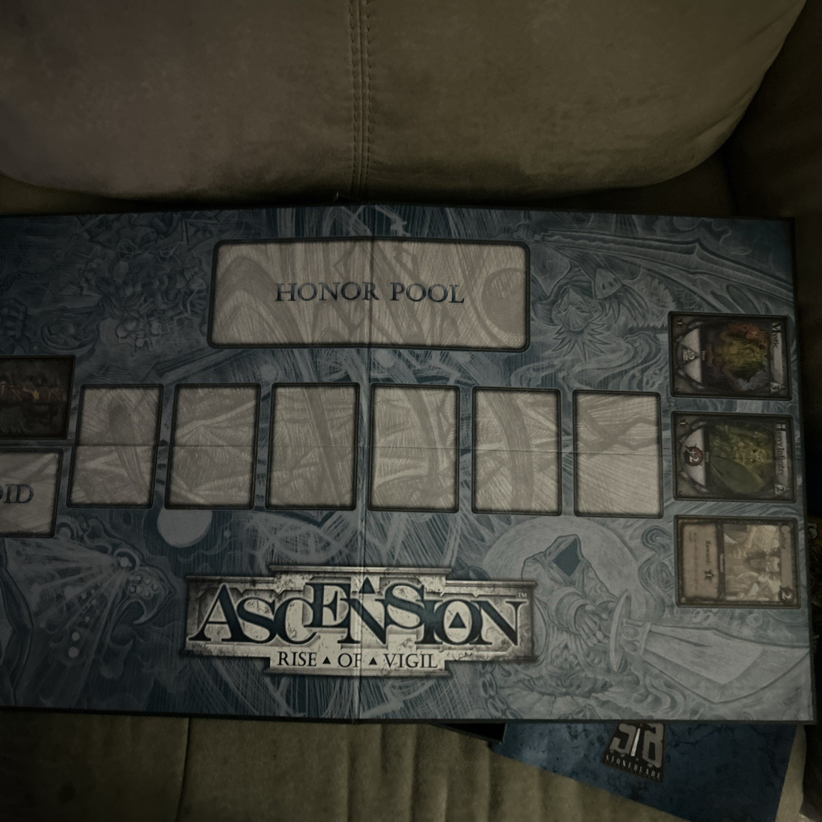 Stone Blade Ascension Rise of Vigil Game Deck Building Expansion Stand Alone