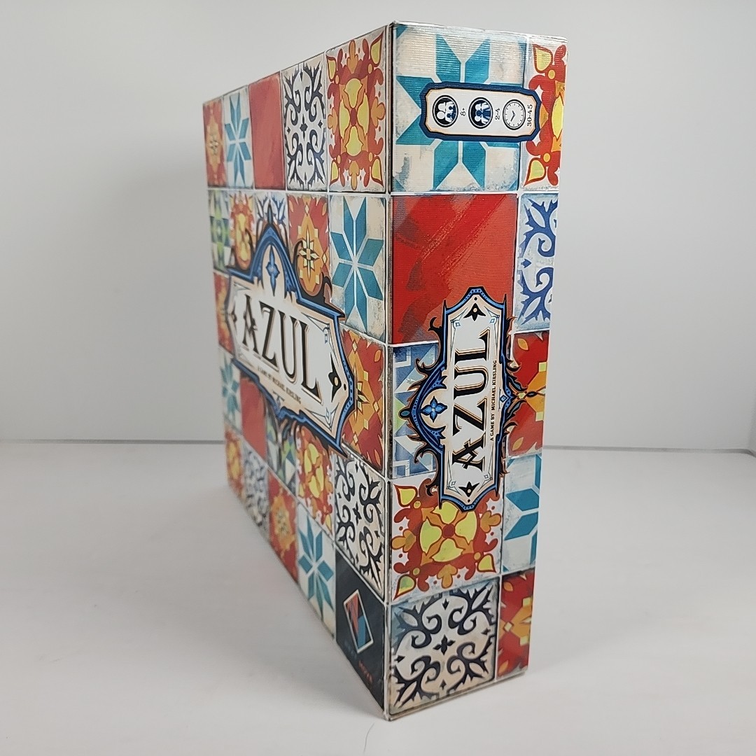 Azul Strategy Board Game 100% Complete Mosaic Tile Placement 2018 Next Move Game