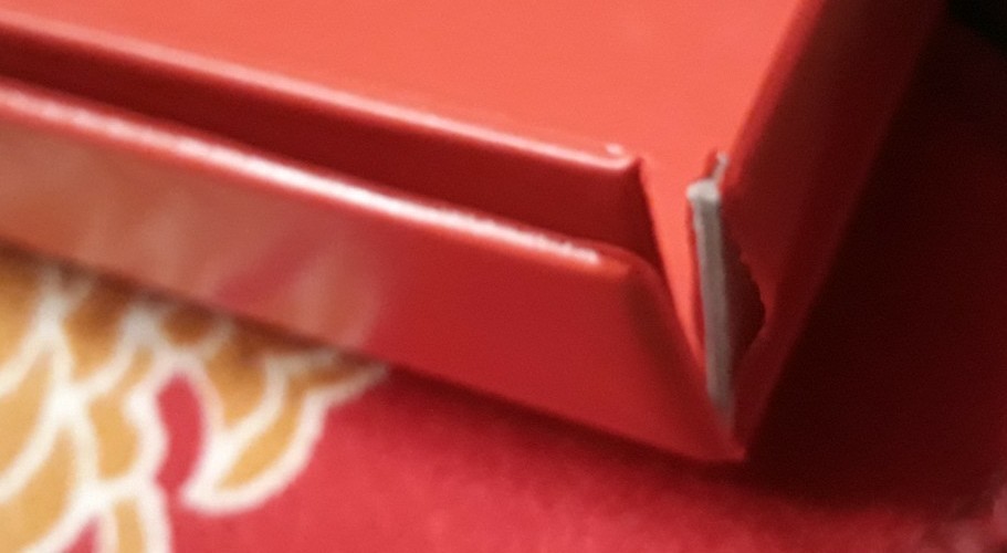 Vintage Domino By Cardinal 55 Pieces 3/8″ Thick DOUBLE NINE Red Vinyl Case AS SH
