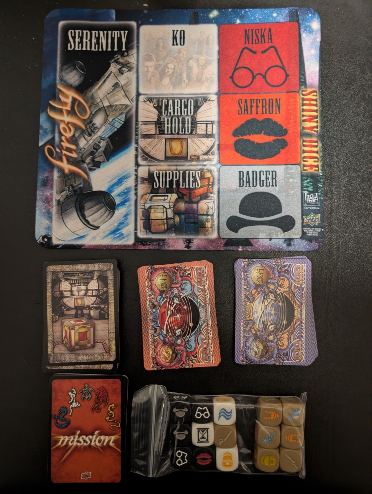 FIREFLY Shiny Dice Game