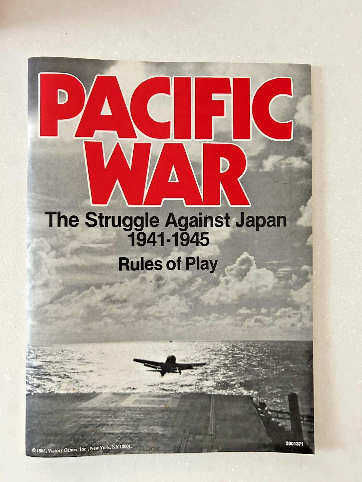 Pacific War The Struggle Against Japan 1941-1945 Victory Games Unpunched
