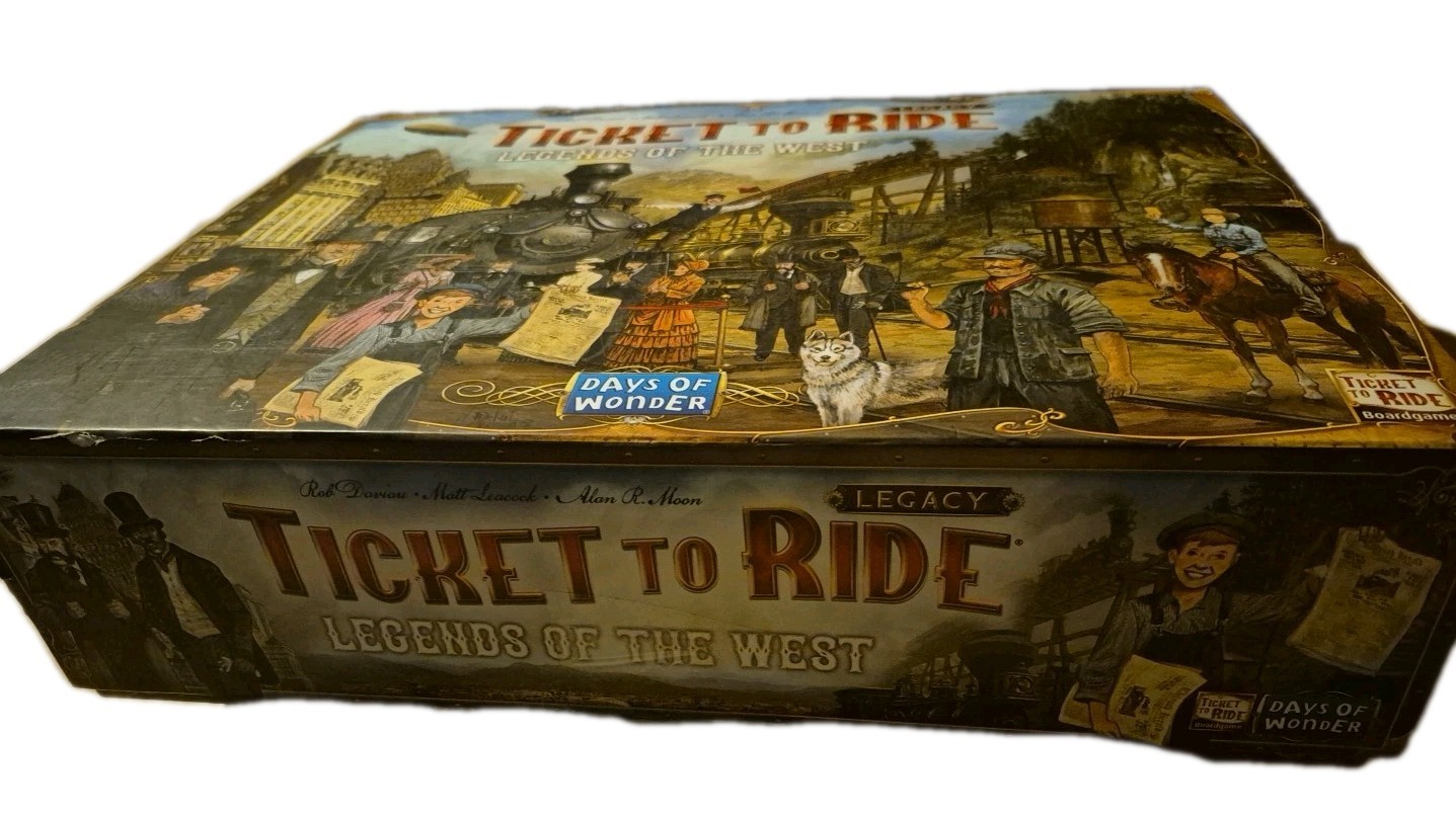 Days of Wonder: Ticket to Ride Legacy: Legends of The West – Board Game NOB