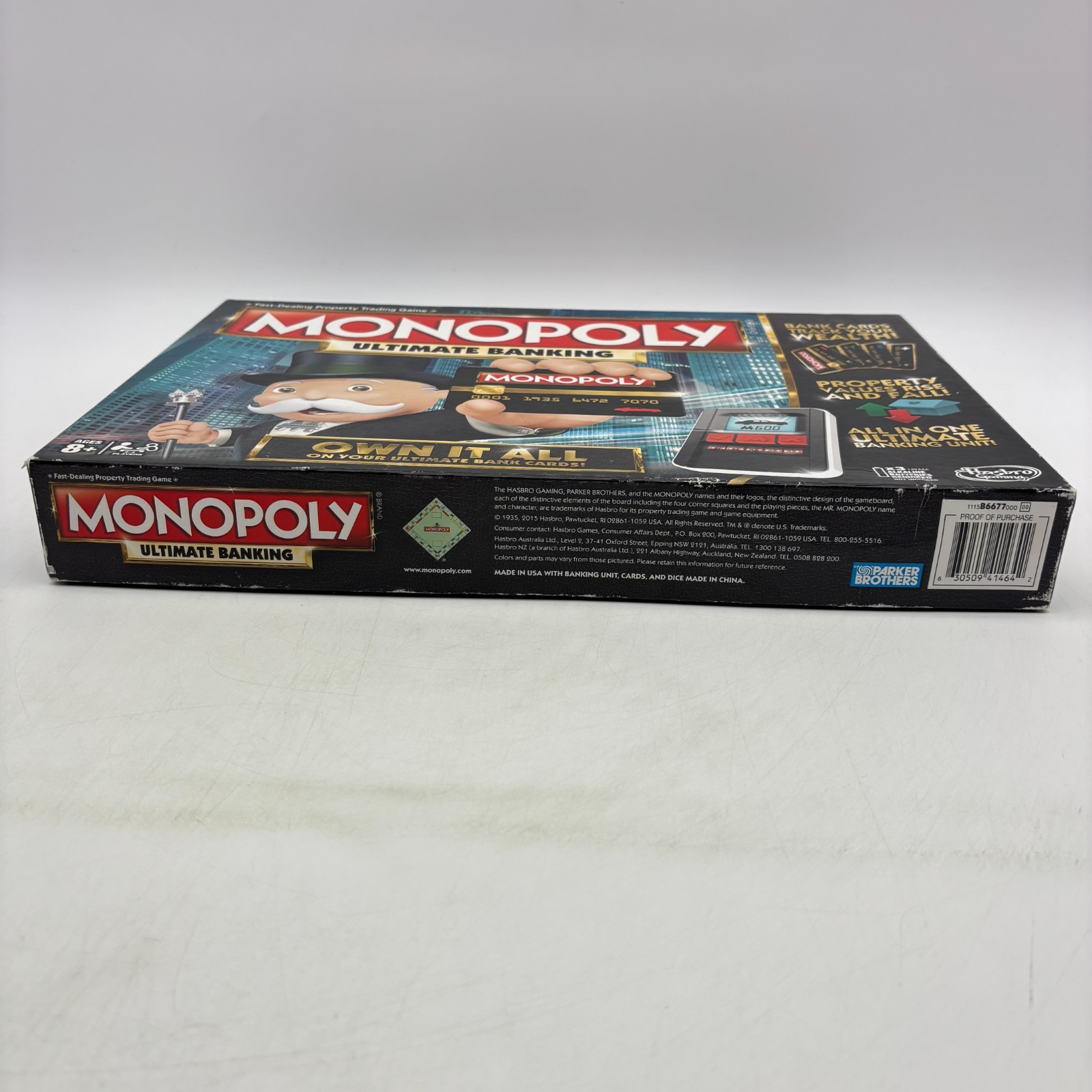 Monopoly Ultimate Banking COMPLETE UNIT WORKS Hasbro 2016 Electronic