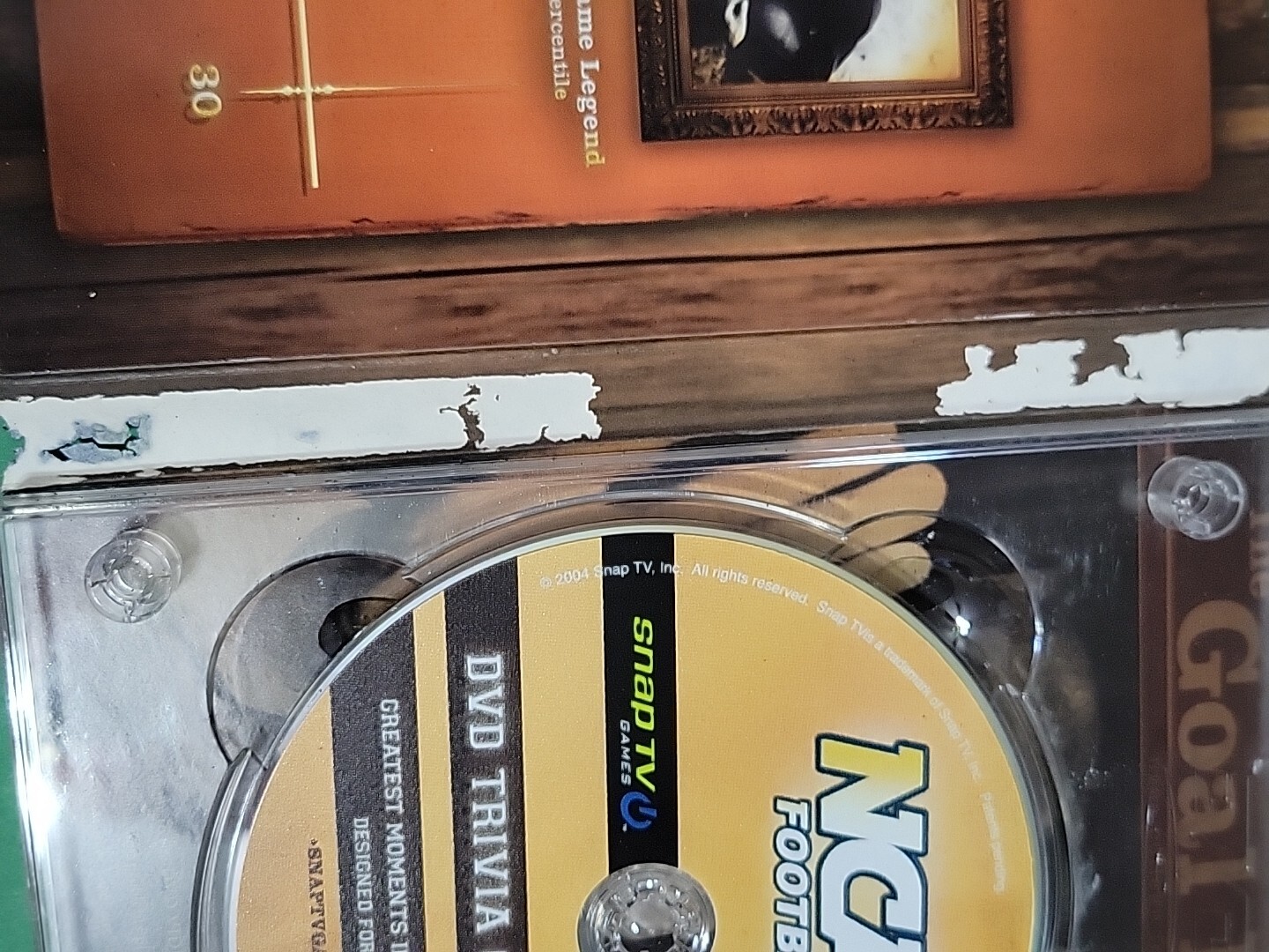 NCAA Football DVD Trivia Challenge Snap TV Games 2006 College Sports Highlights