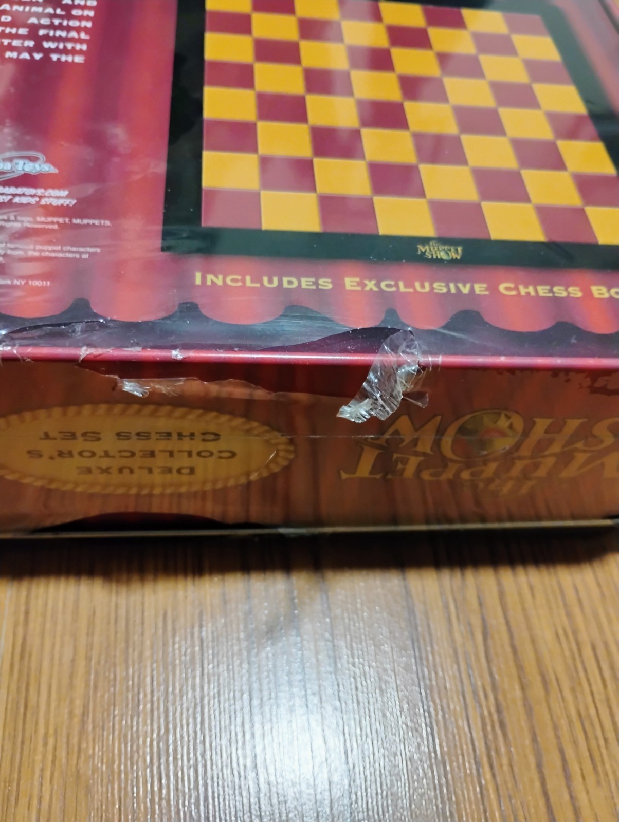 The Muppets Show Deluxe Chess Board Game set