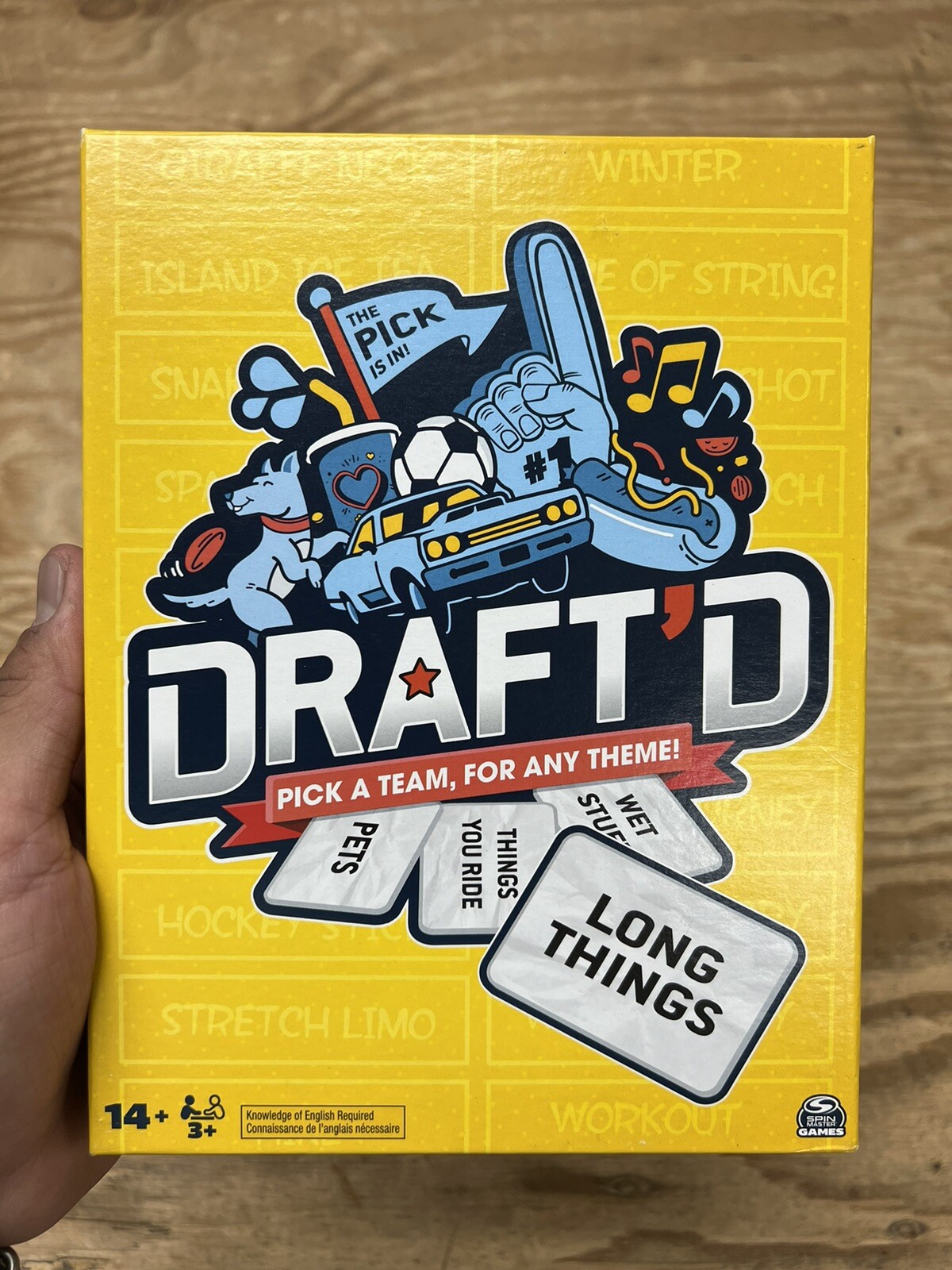 Draft’d, a Drafting Game for Everyone, Party Game, Night Game for College