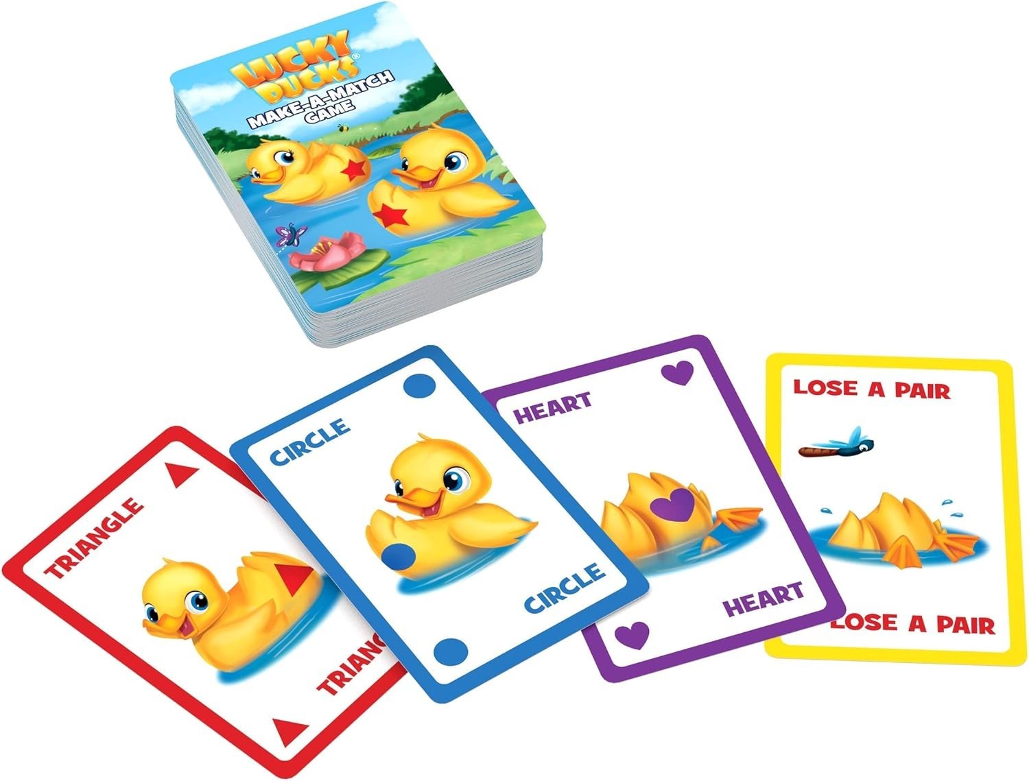 Family Card Game Plastic Compact Indoor Kids Educational Fun