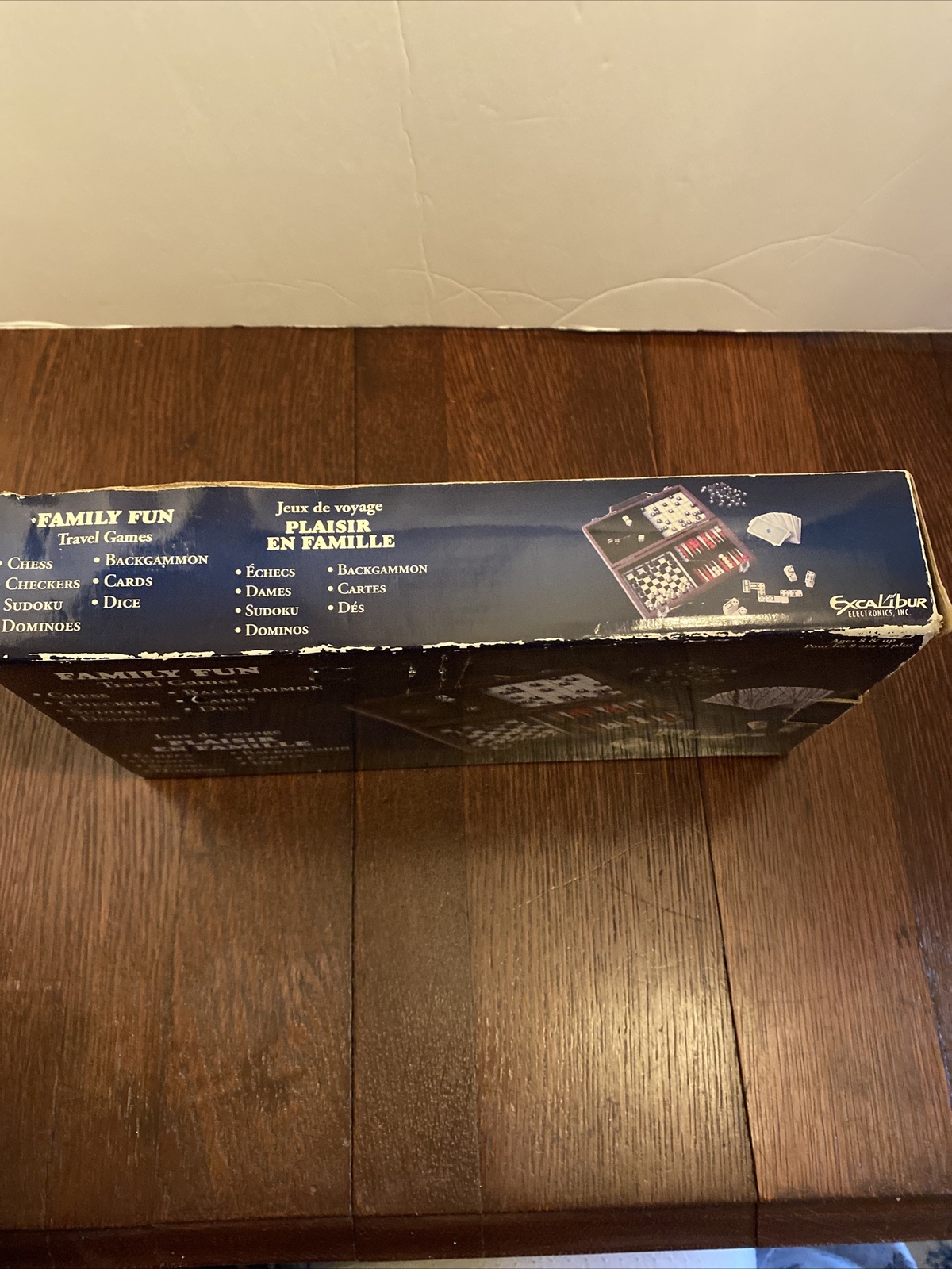 Family Fun 7-in-1 Travel Games By Excalibur Electronics New In Box