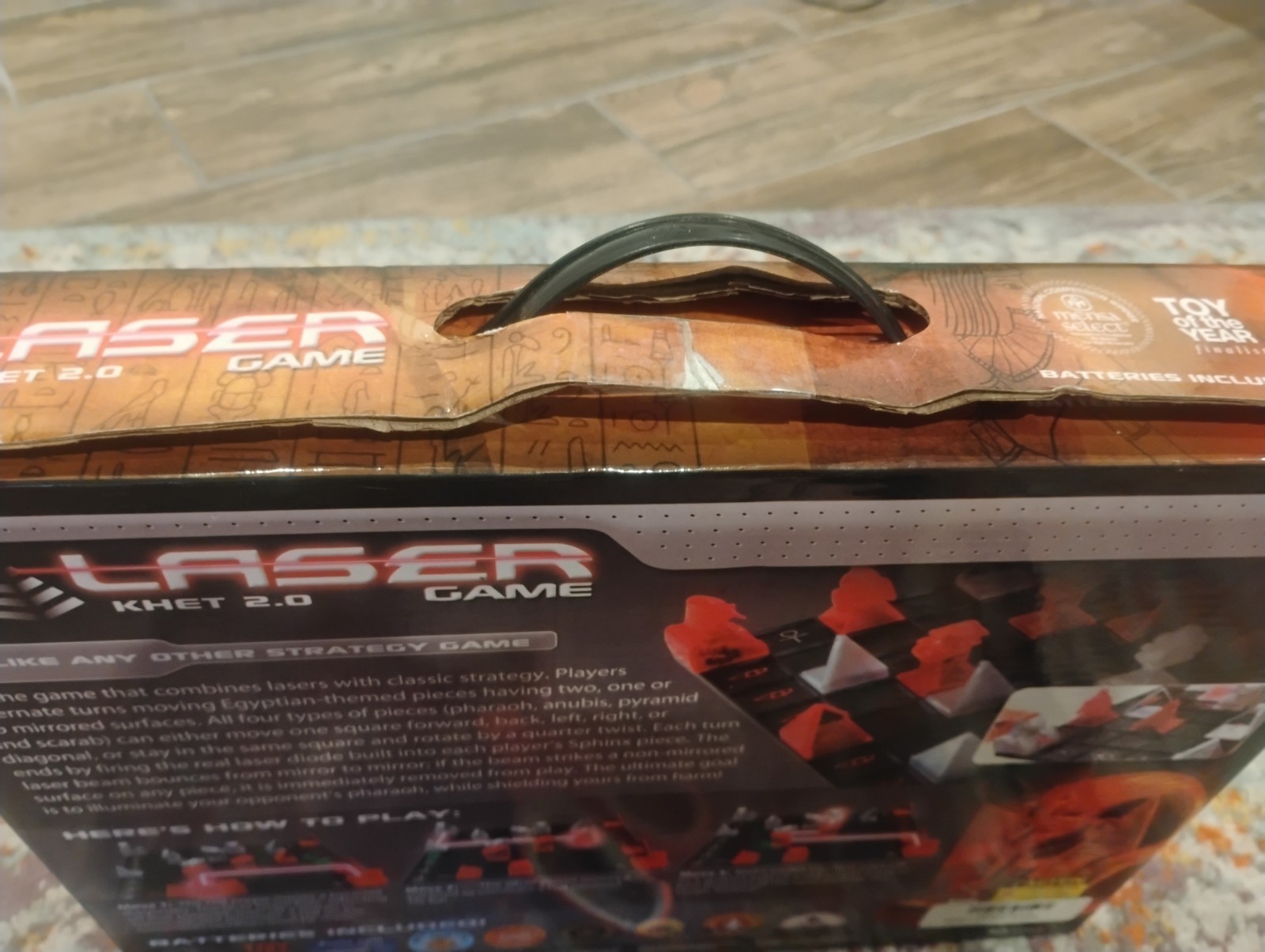 Khet 2.0 The Laser Game – Fresh Batteries Included. Complete W/O Rules Guide