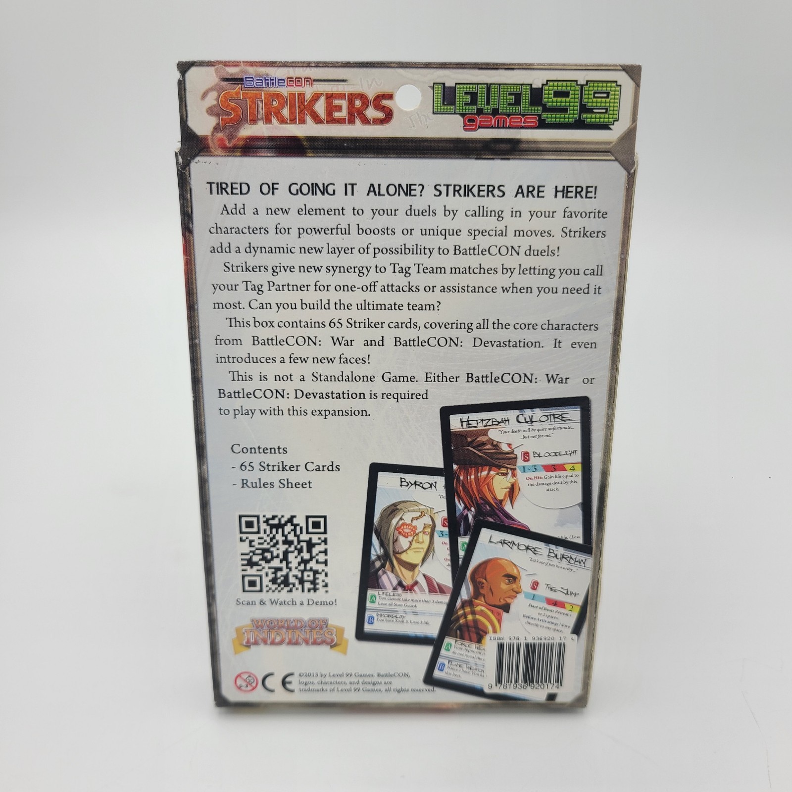 NEW BattleCON: Strikers Expansion Cards (English) Level 99 Games | US Seller
