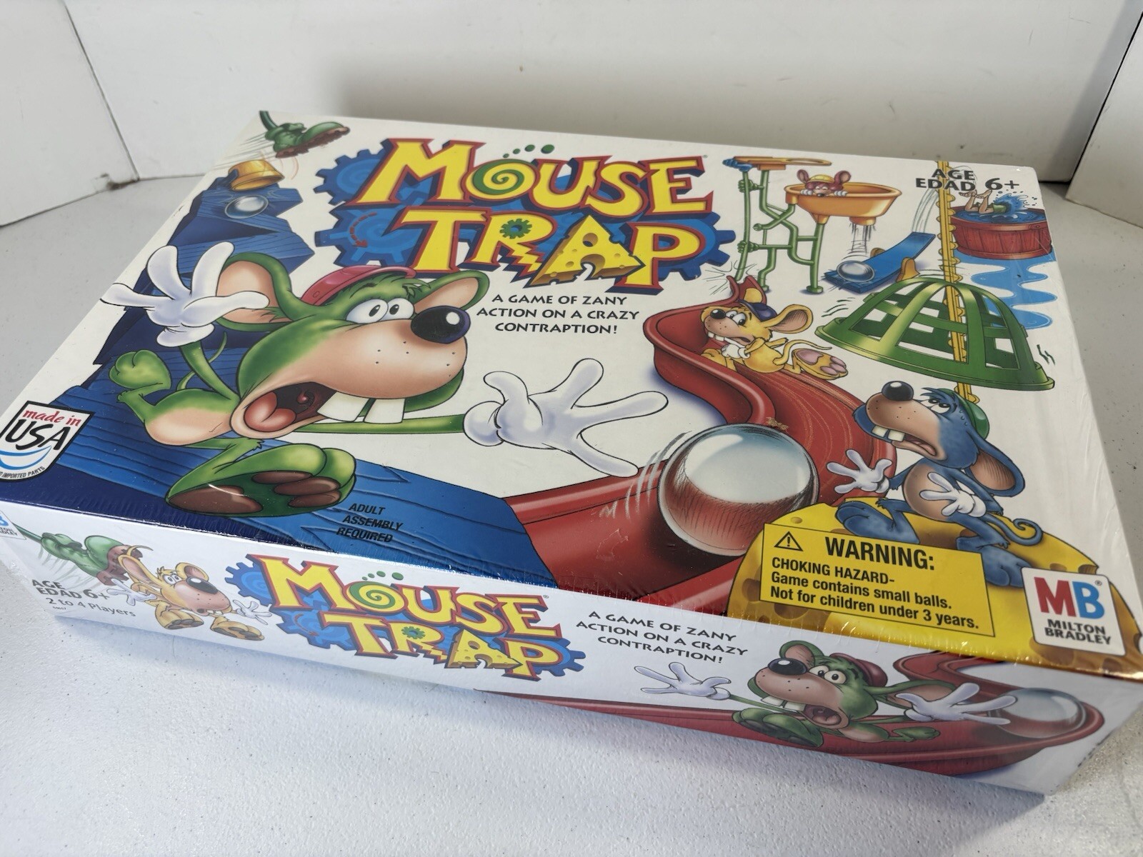 Hasbro Gaming Mouse Trap Kids Board Game, Family Games for Multicolor