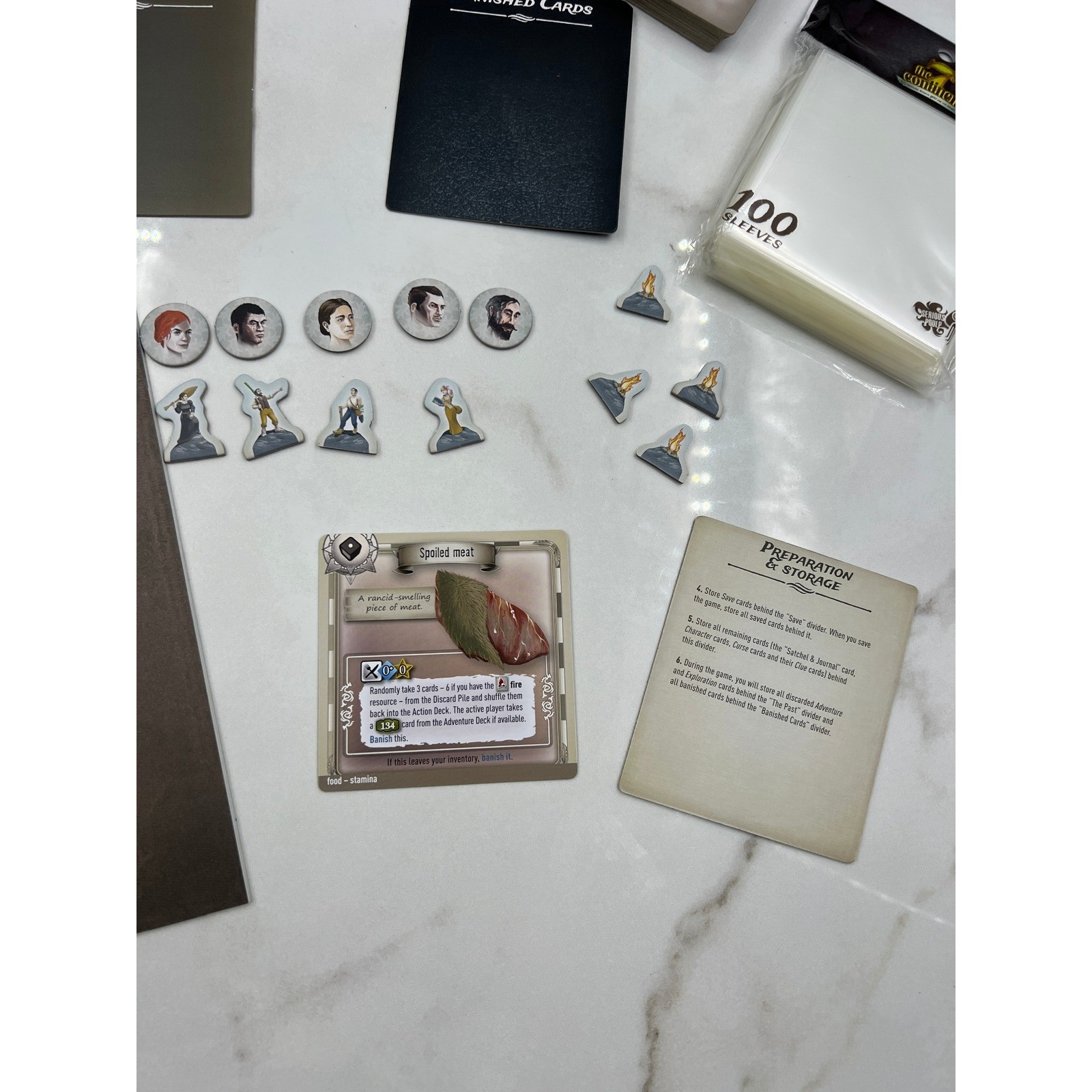 The 7th Continent Board Game Serious Poulp Exploration Survival Strategy 2019