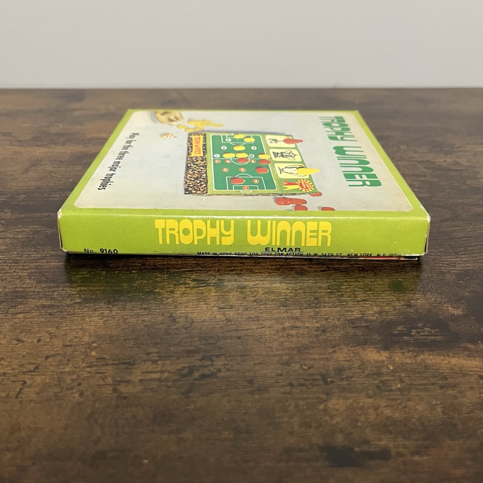 Vintage Elmar Trophy Winner Soccer Football Dice Game