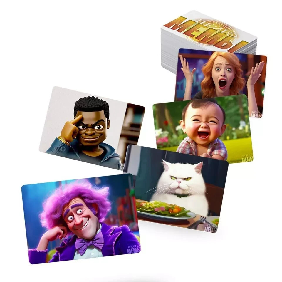 Board Game Memes: Neuro Memes Мемы Нейро. Нейромемы. Настольная игра