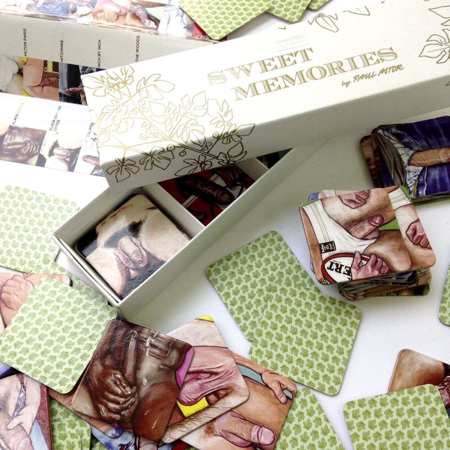 Sweet Memories by Paul Astor – Memory Game NEW Sealed – Male Art 18+ NSFW