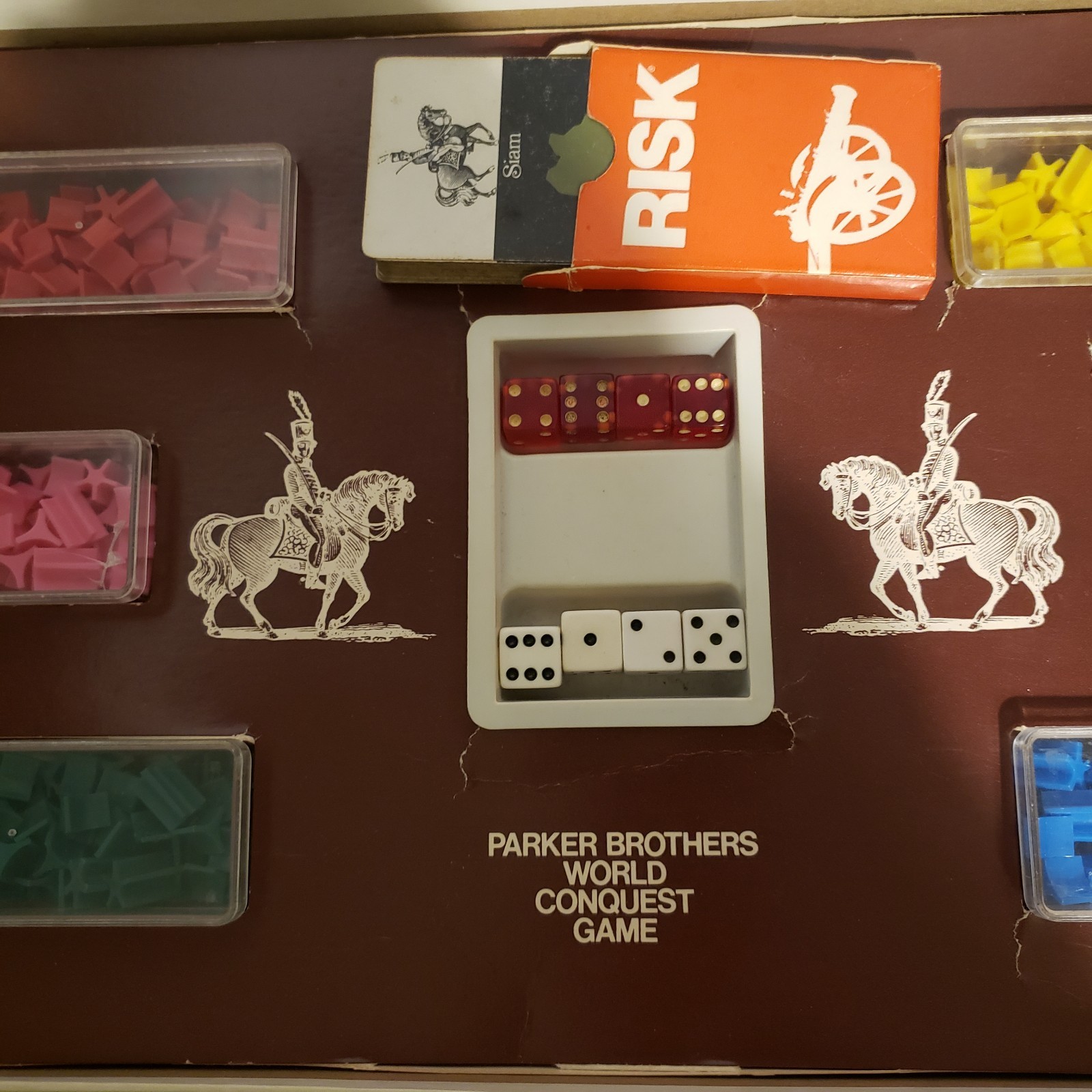 Risk Board Game 1975 Complete.