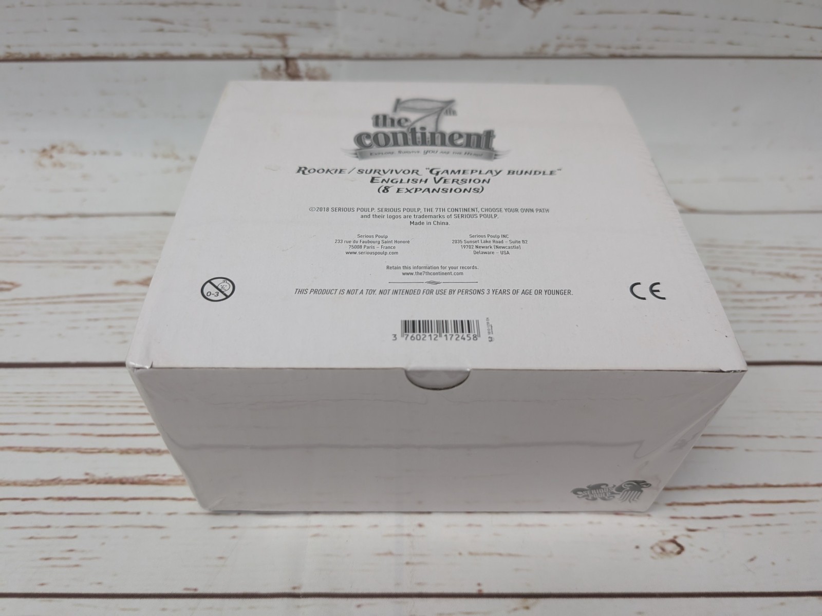 The 7th Continent Rookie Survivor Game Bundle English Version 8 Expansions NIS