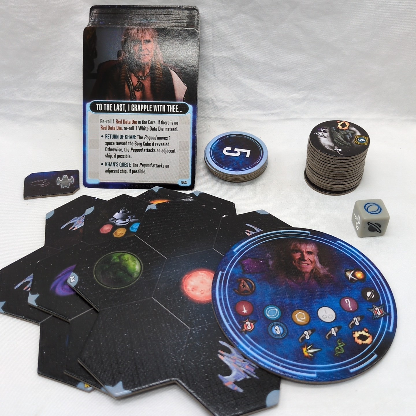 *Heavily Incomplete* Star Wars Frontiers The Return Of Khan Cards + Tokens