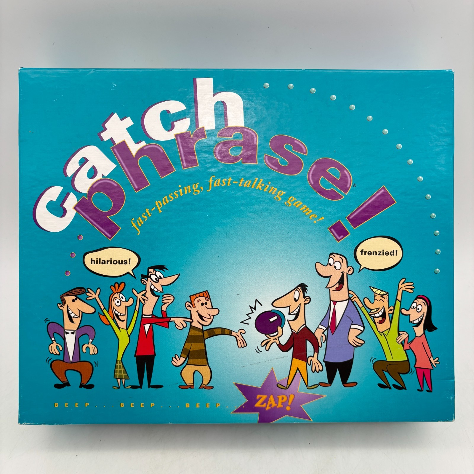 VINTAGE Catch Phrase Game COMPLETE WORKS Parker Brothers 1994 90s Words