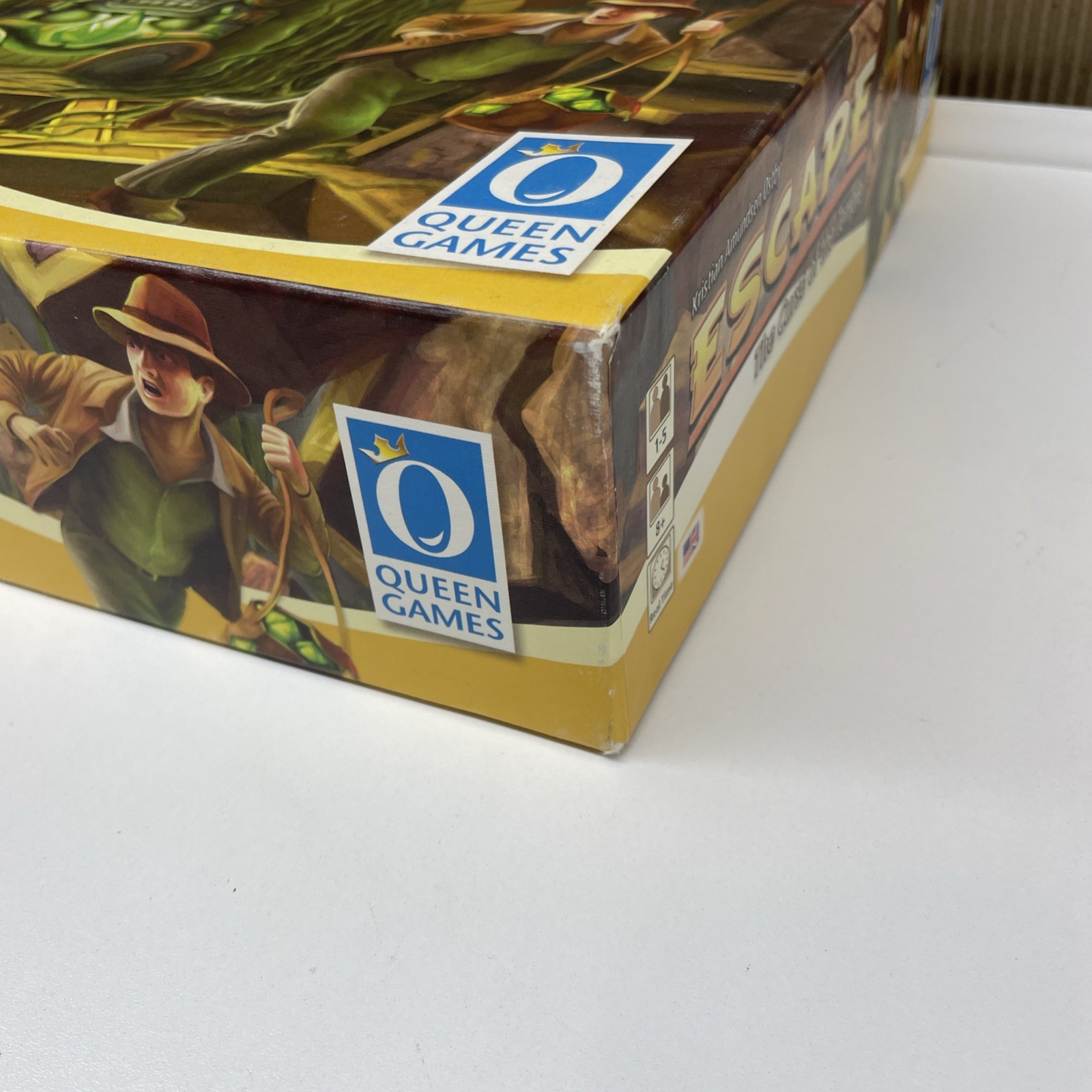 Escape Curse of The Temple Board Game Queen Games Real Time Adventure Family