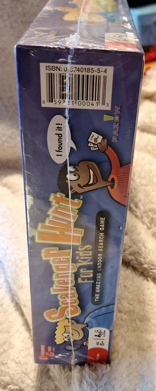 Scavenger Hunt For Kids Board Game – New & Sealed – Amazing Indoor Search Game