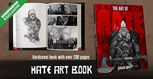 Chronicles of Hate Adrian Smith CMON Art Book Kickstarter Exclusive – KS game