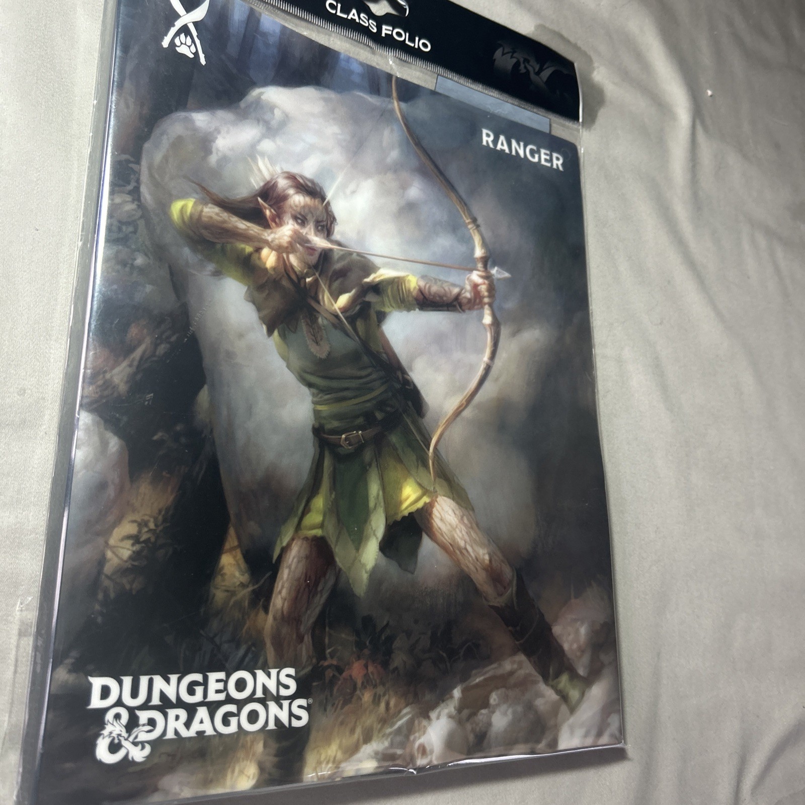 New Ultra Pro Character Folio: D&D: Ranger Sticker Sheet & 2 Double Sided Pages