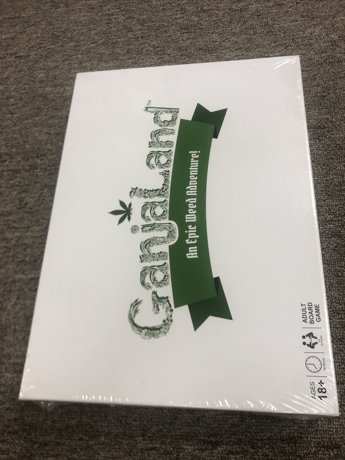 GanjaLand An Epic Weed Adventure Adult Board Game – New/ Sealed