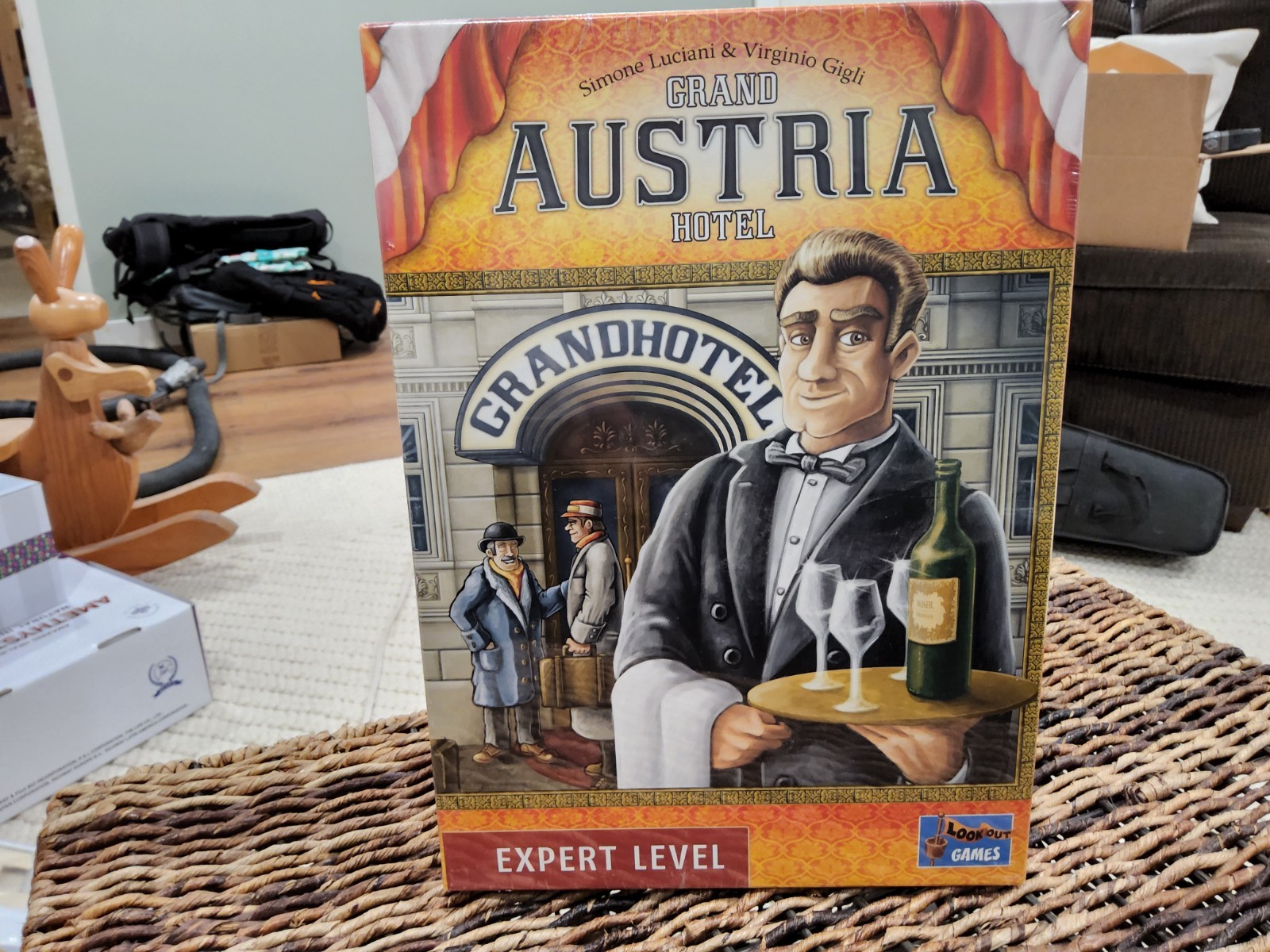 Grand Austria Hotel Board Game Expert Level Lookout Games NEW & SEALED