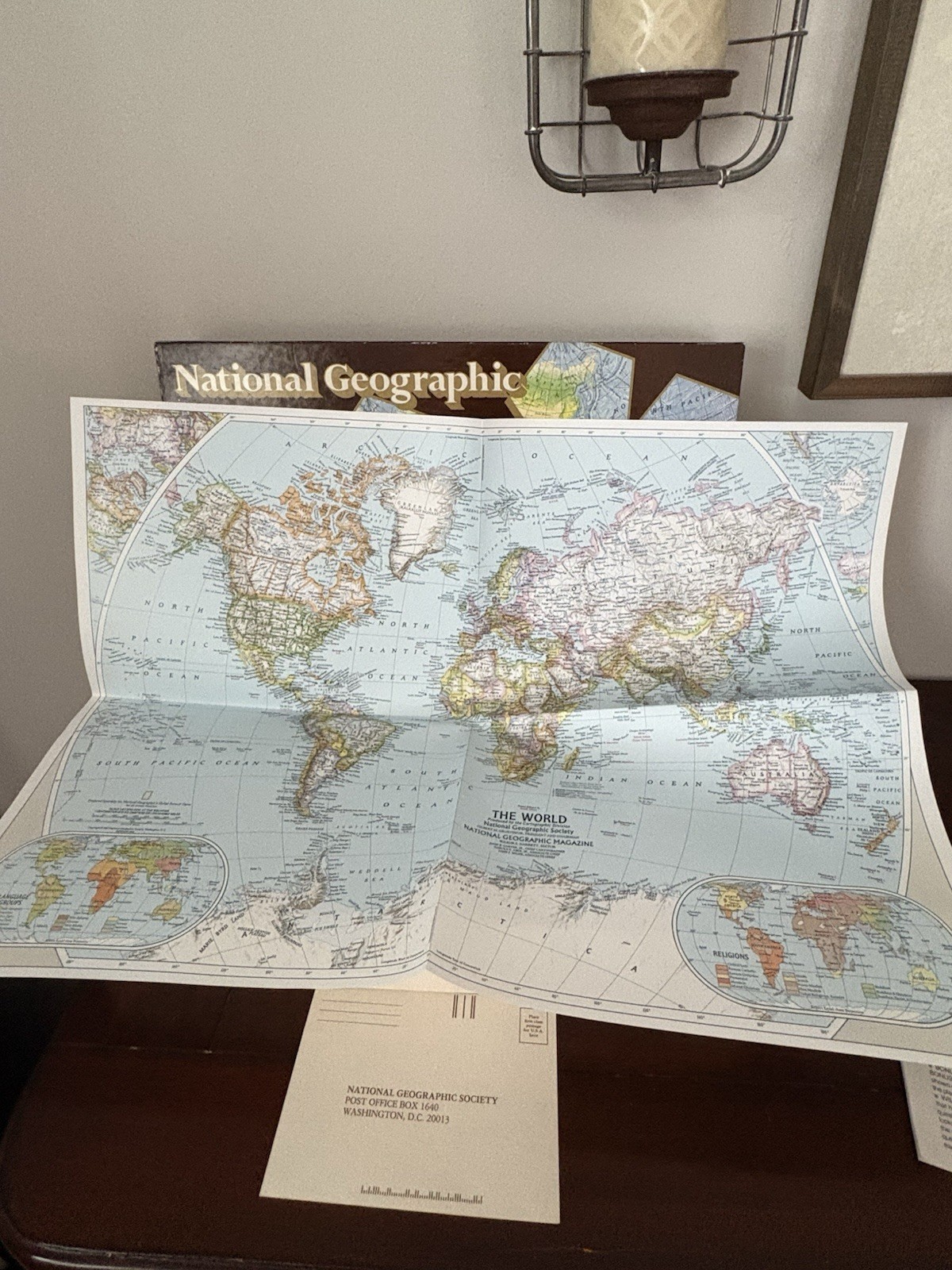 National Geographic Global Pursuit Game 1987 Complete Game Perfect Condition