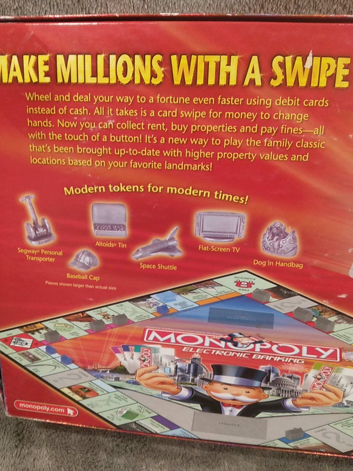 Monopoly Electronic Banking Edition 2007 Parker Brothers Board Game READ!