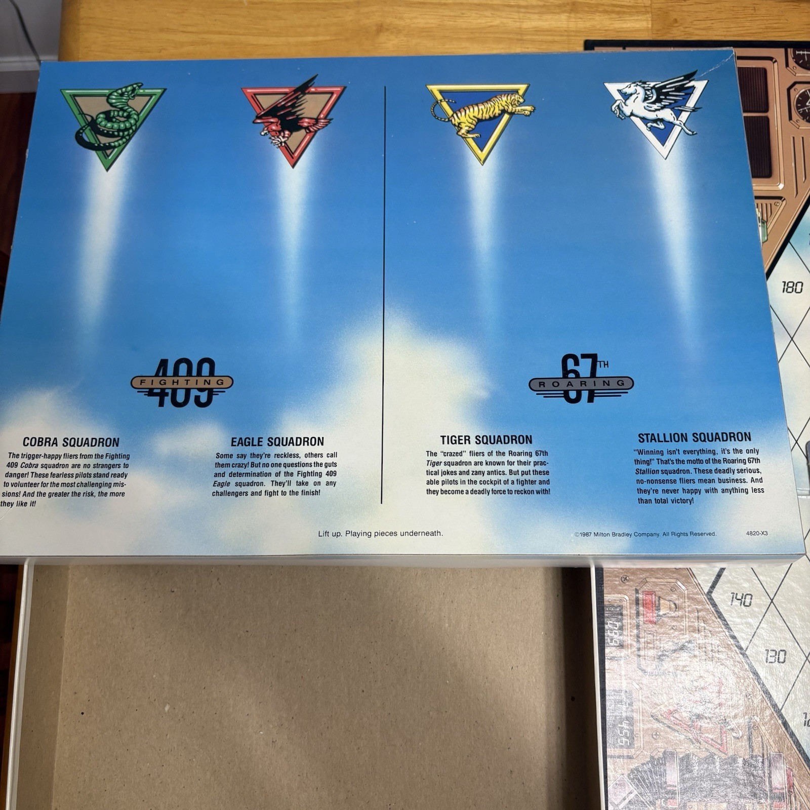 Vintage Milton Bradley Board Game Screaming Eagles Air Assault Complete 1987