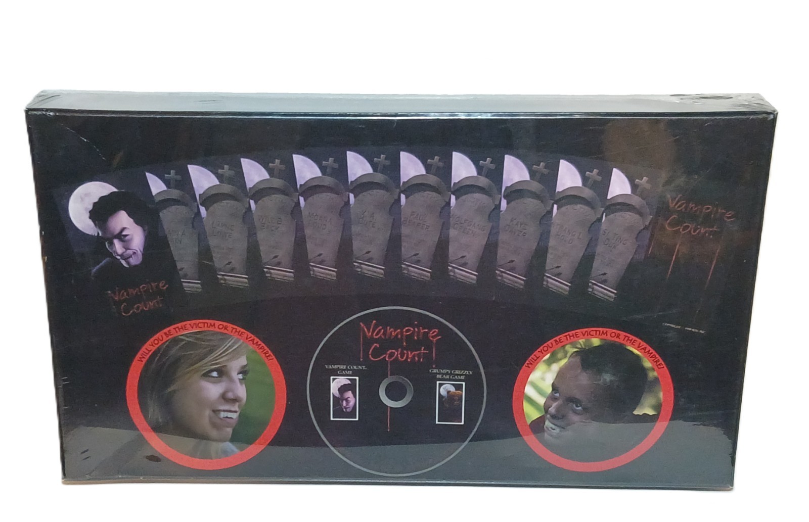 VAMPIRE COUNT New Vintage Board Game Campy Spooky Cult Classic Multiplayer Game