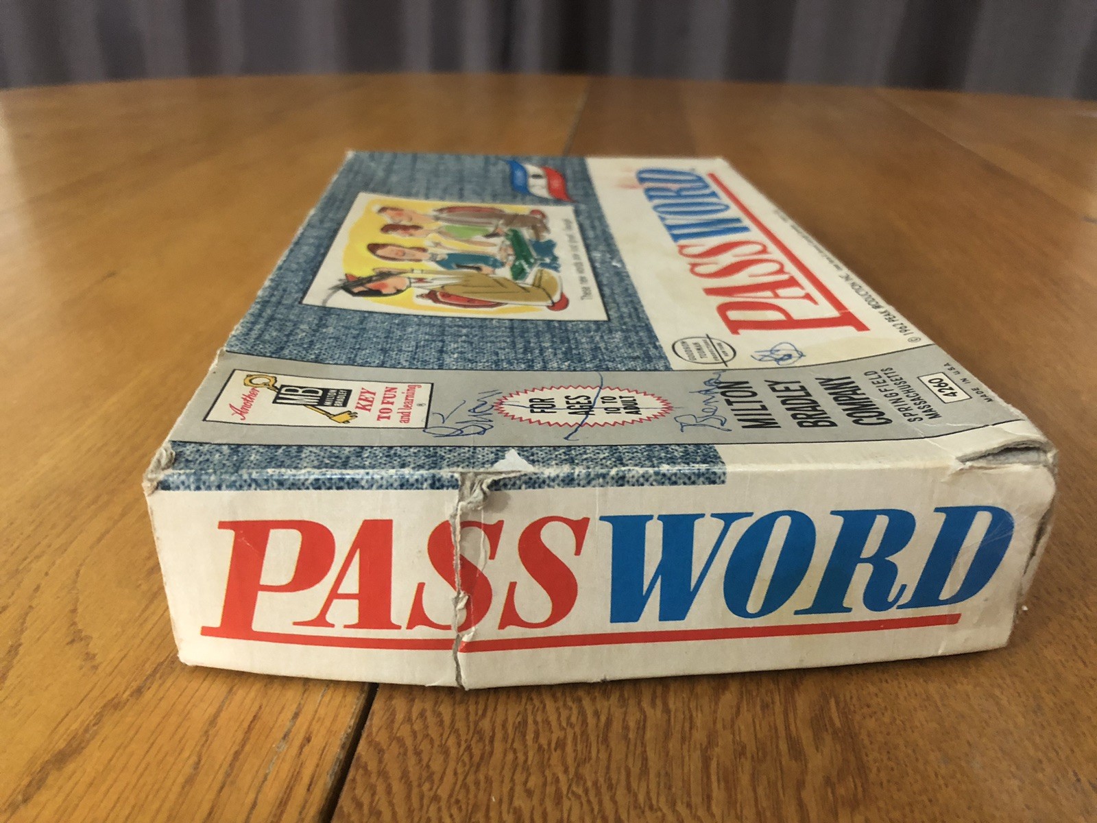 VINTAGE 1962 PASSWORD VOLUME 2 MILTON BRADLEY GAME #4260 USA MADE