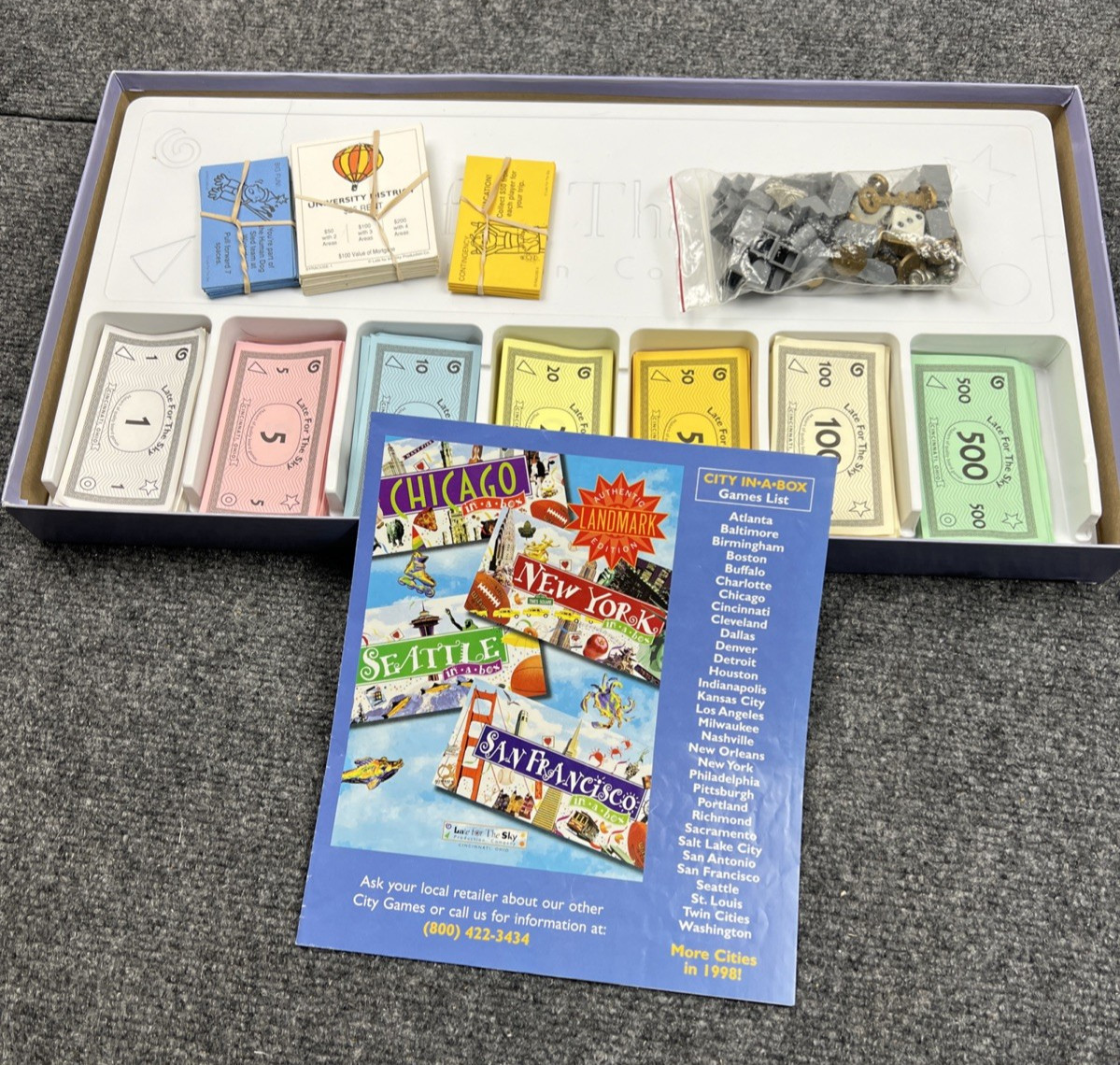 Late for the Sky – Syracuse in a Box Board Game