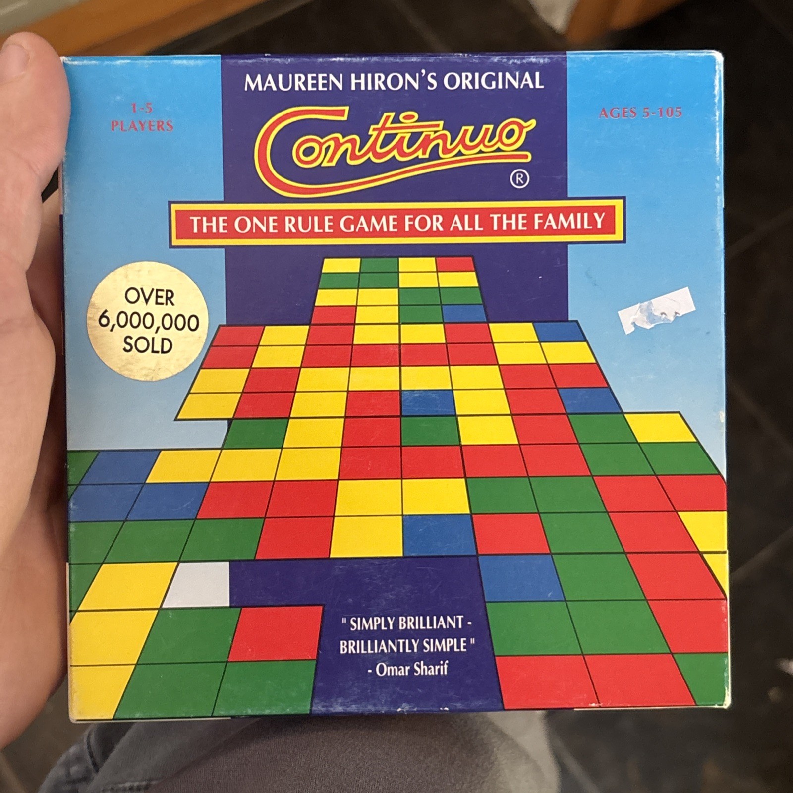 Continuo Puzzle Card Game U.S. Games Systems 1982 Maureen Hiron