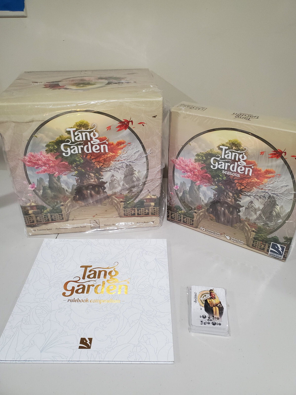 Tang Garden Complete Collection – Big Box + Seasons – kickstarter board game NEW