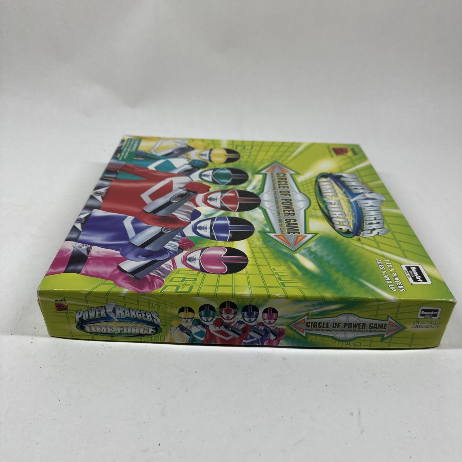 Power Rangers Board Game 2001 Missing 1 Pink Disk