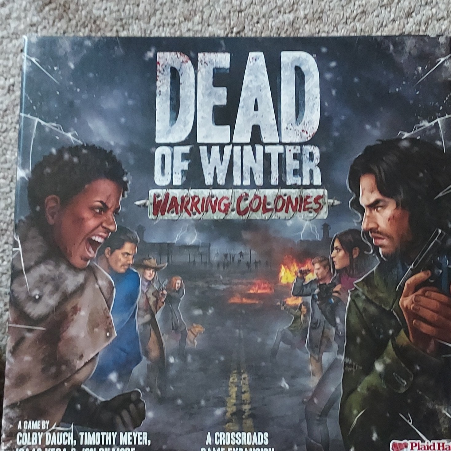 Plaid Hat Games Dead of Winter: Warring Colonies Expansion 2 Players 13+