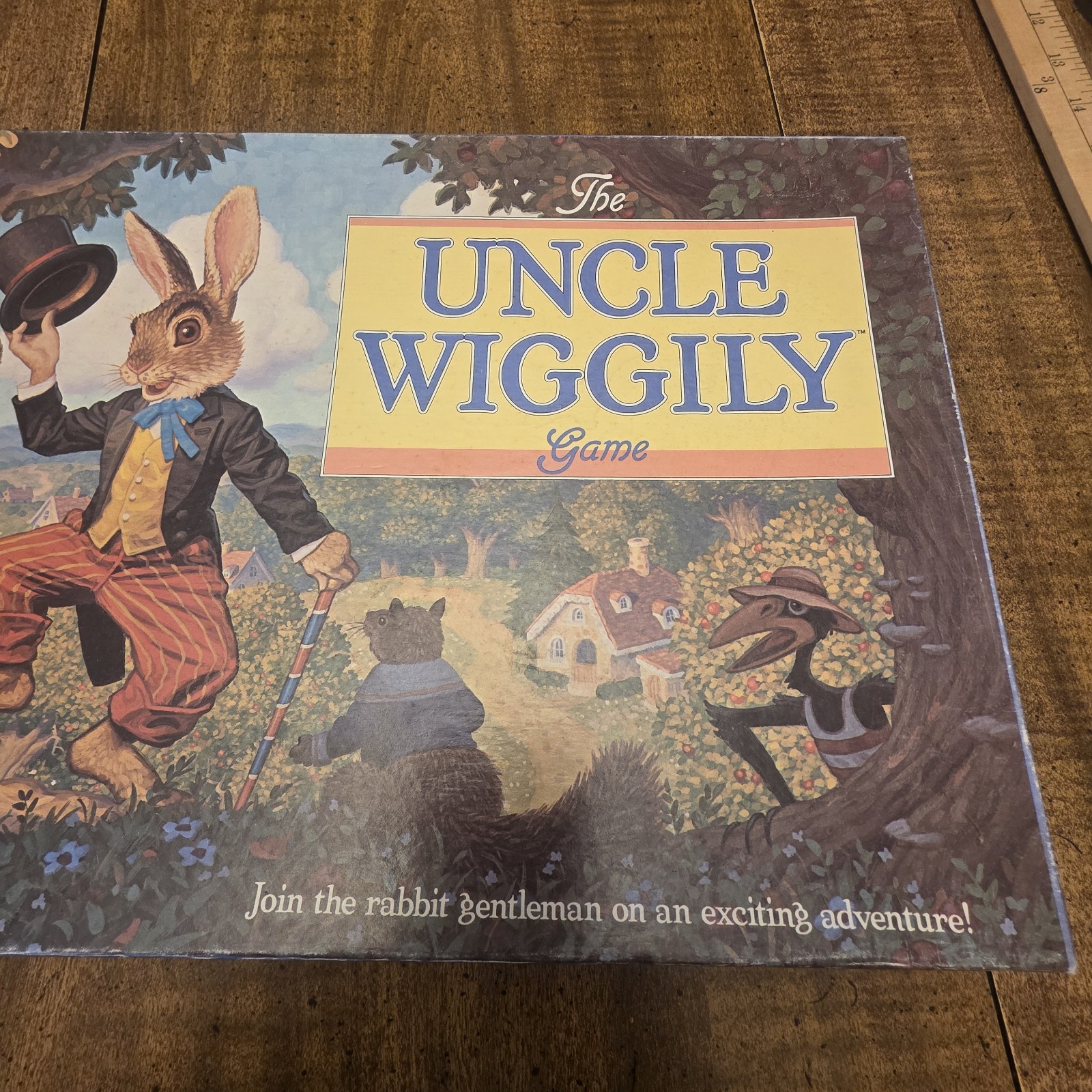 Vintage Uncle Wiggly Board Game – Milton Bradley – 1988 – 100% Complete