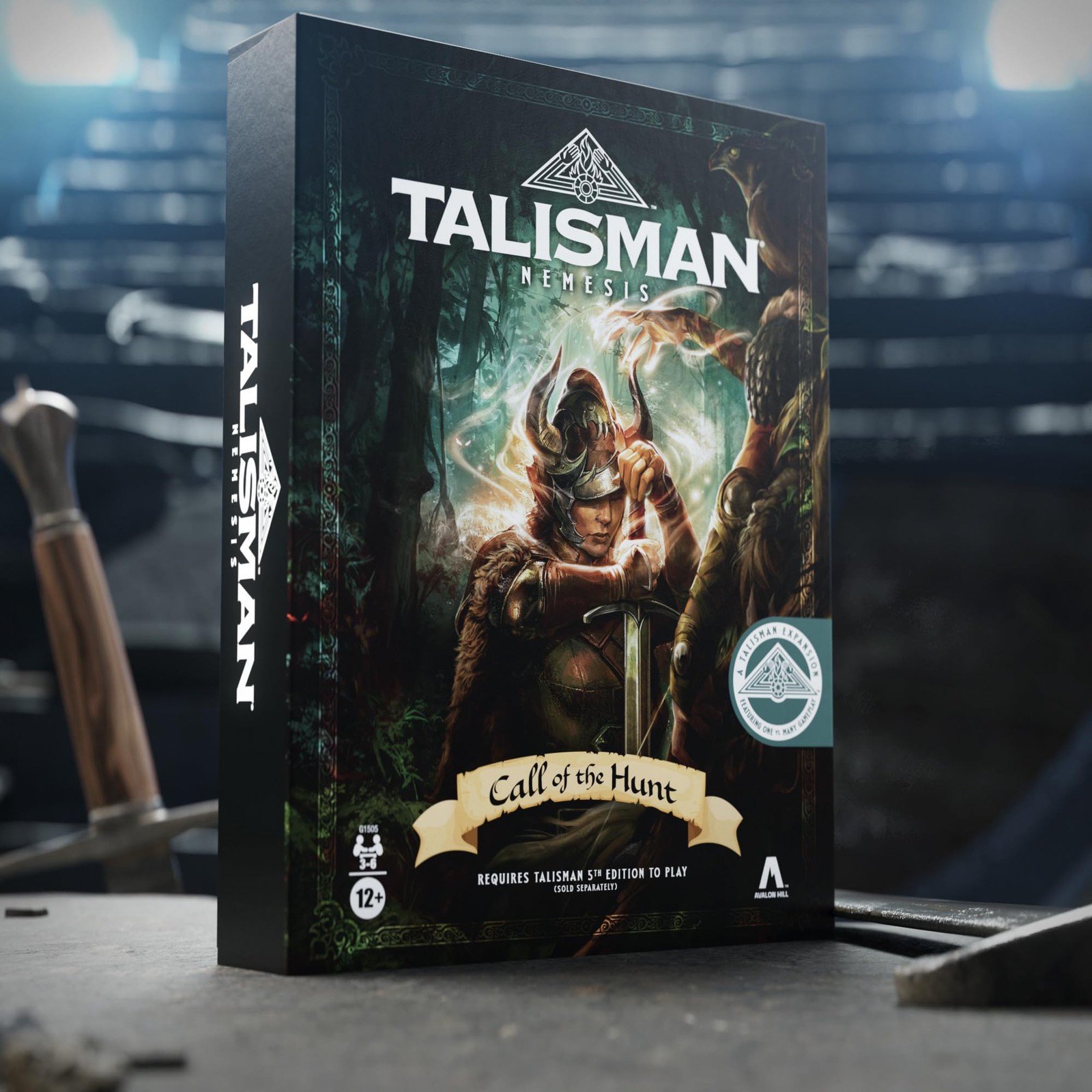 Avalon Hill Talisman Nemesis: Call of The Hunt Expansion Pack – Adventure Strate