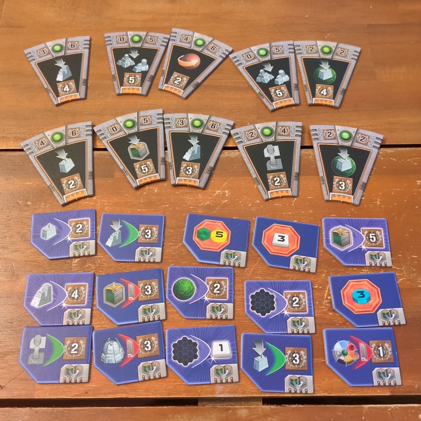 *Missing 1 Piece* Gaia Project Board Game With Folded Insert Z-Man Games