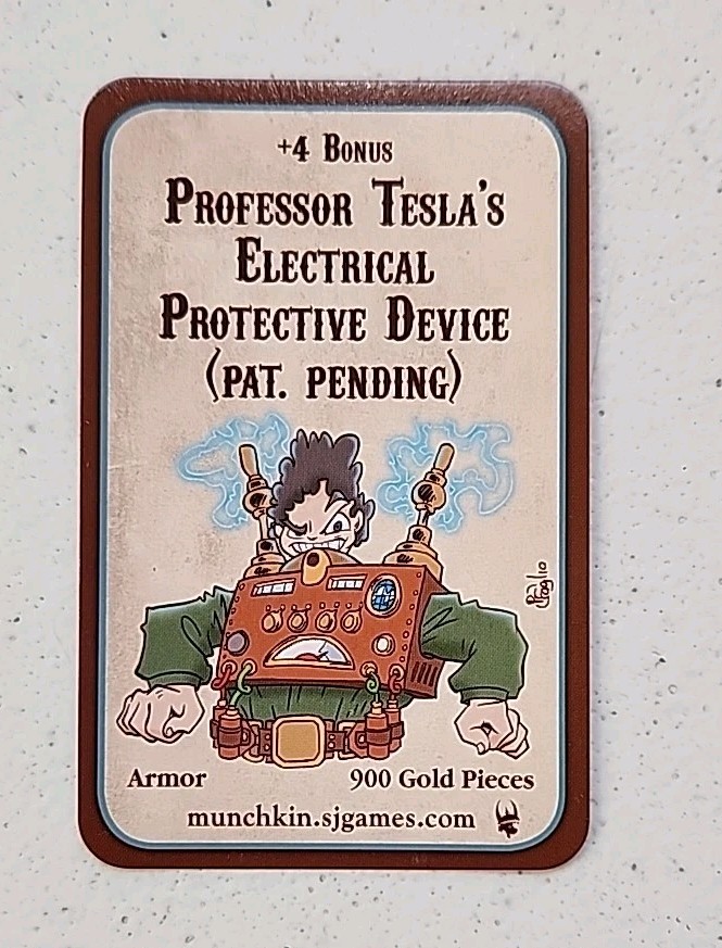 Munchkin Steampunk Promo Card