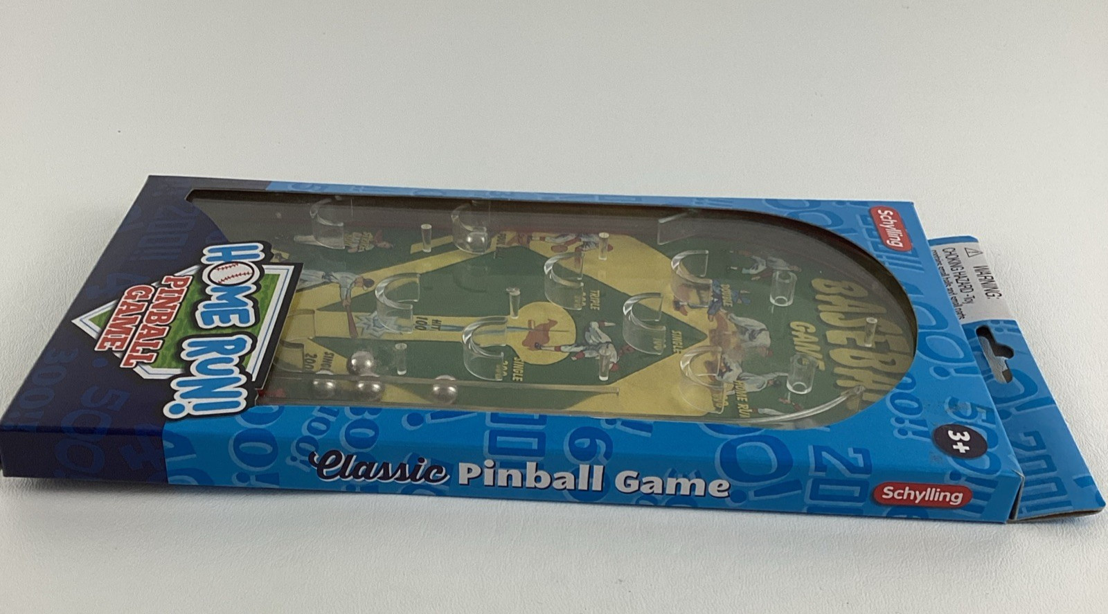 Schylling Home Run Pinball Game Baseball Arcade Retro Handheld Classic 2013 Toy