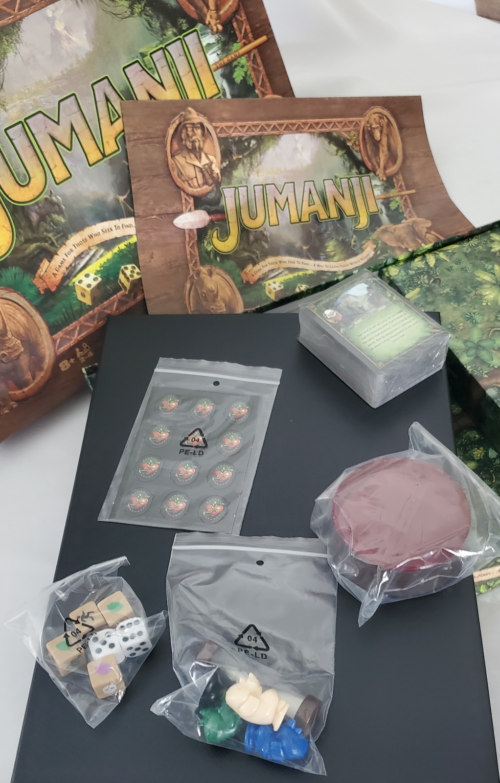 Jumanji Board Game 2021 Spin Master Excellent Condition Never Played