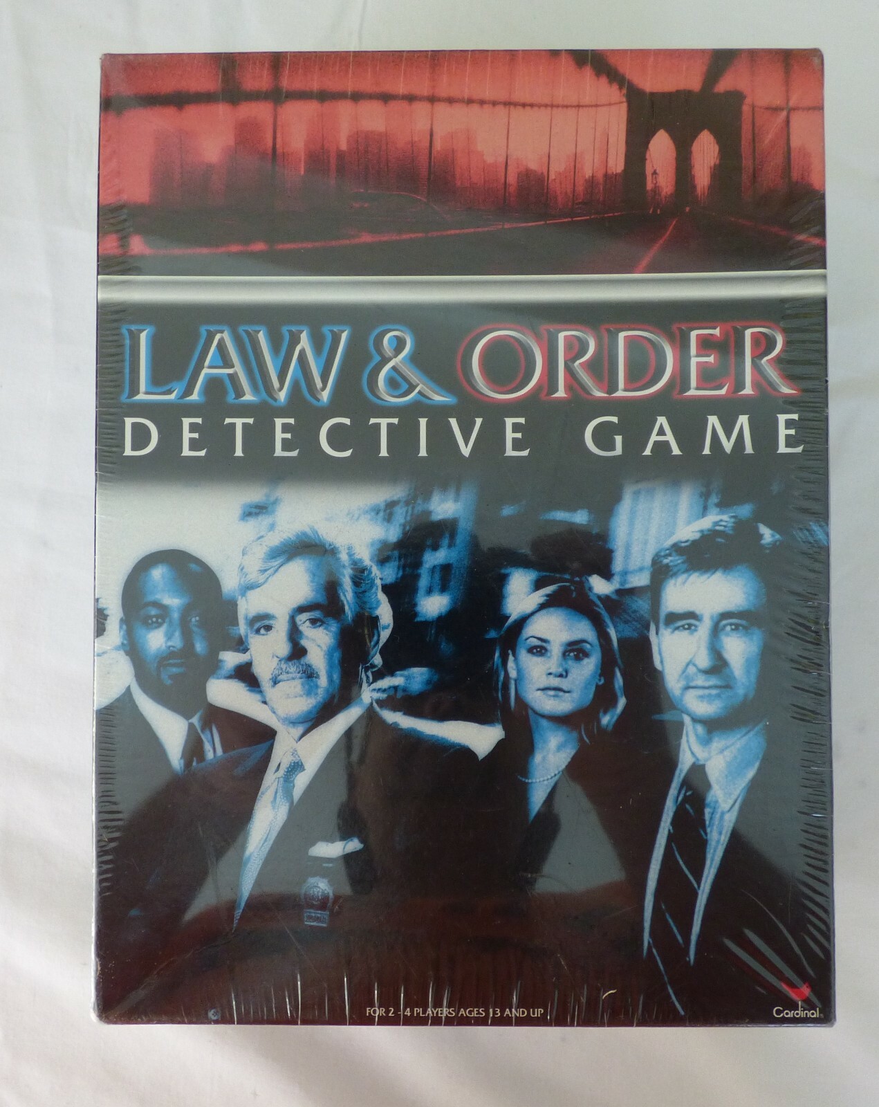 Law & Order Detective Board Game Brand New Sealed Cardinal Games 2-4 Players