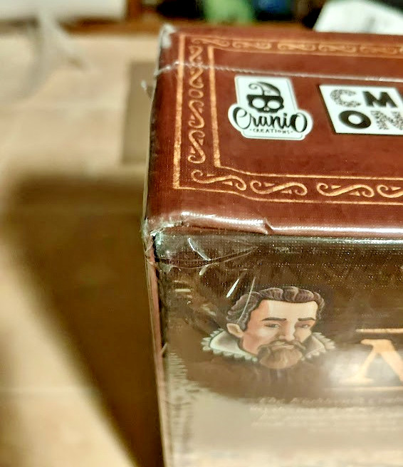 DENT Newton Board Game .. Heavy Euro Set During the Scientific Revolution