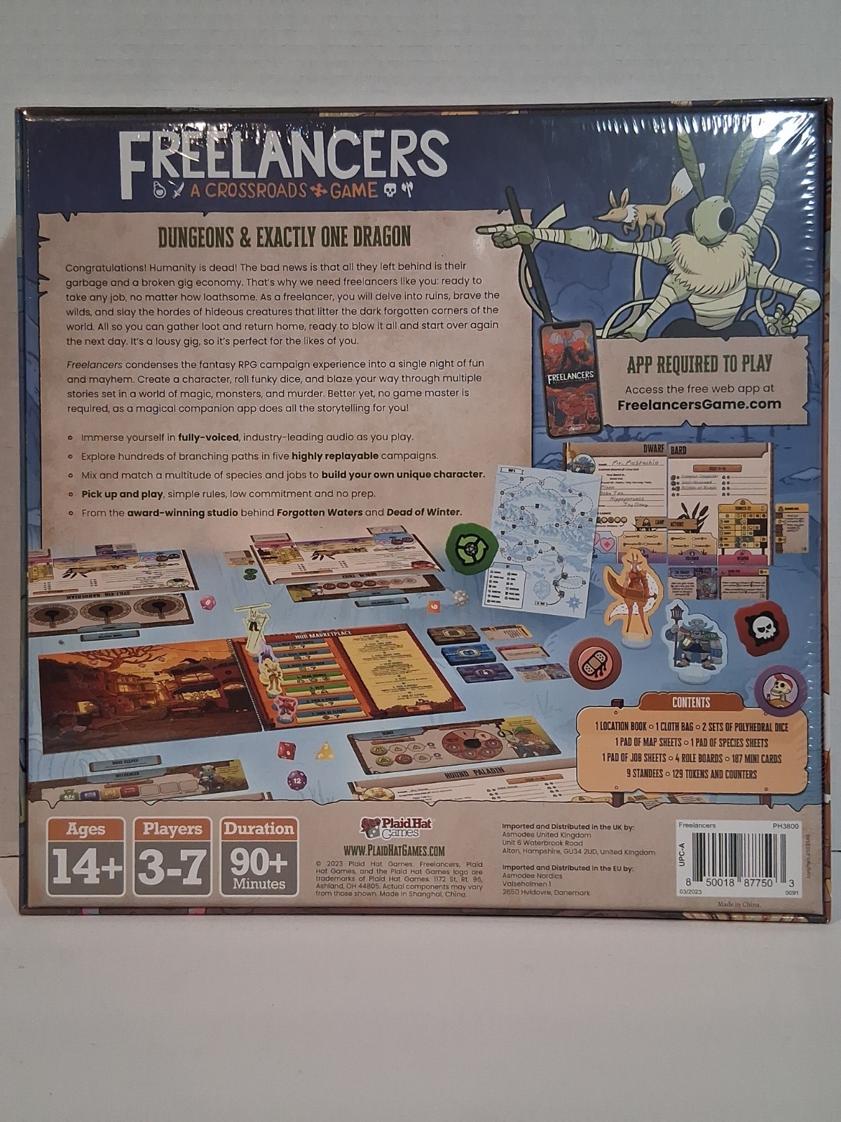 Freelancers: A Crossroads Game By Plaid Hat Games