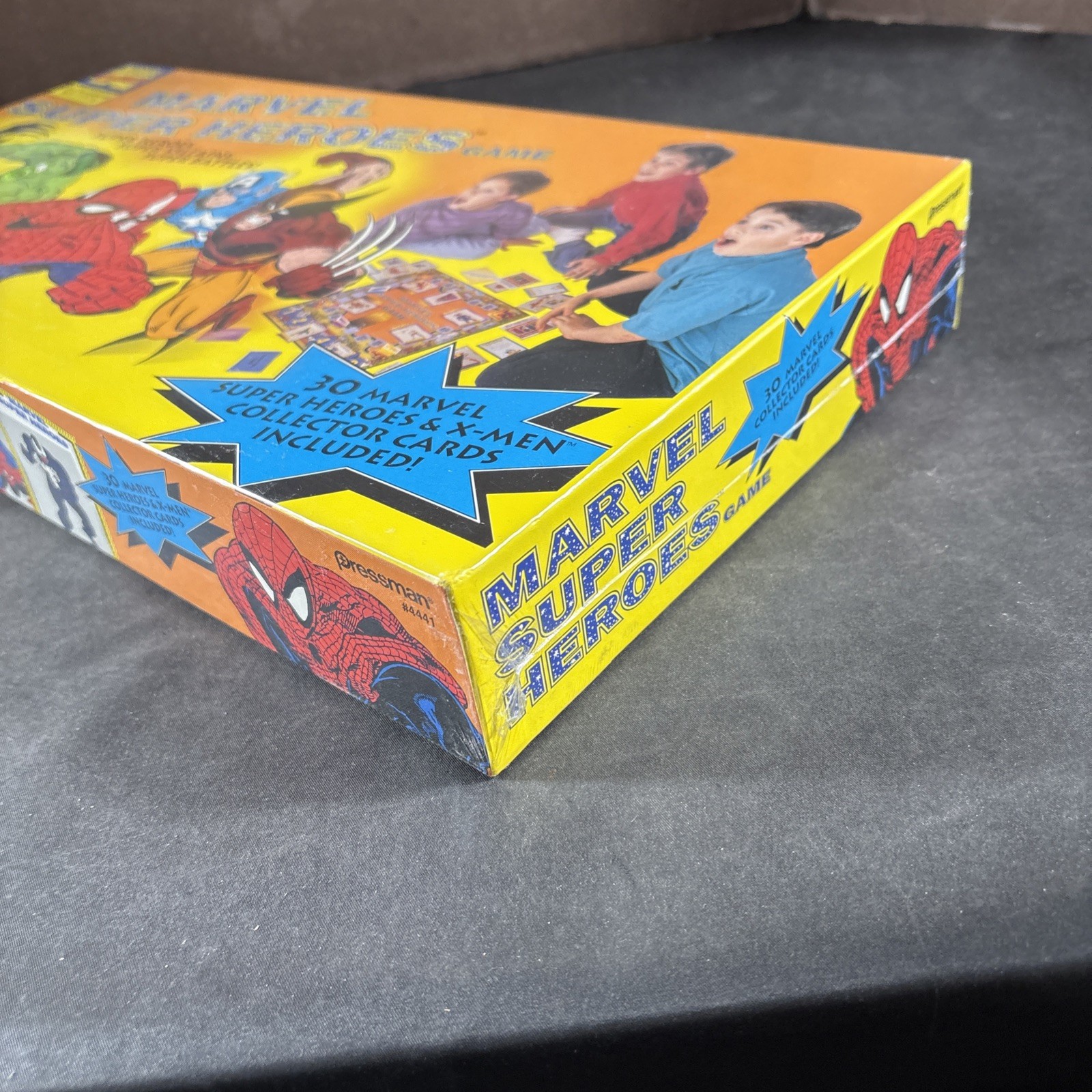 MARVEL COMICS SUPER HEROES VINTAGE BOARD GAME SEALED NEW PRESSMAN 1992