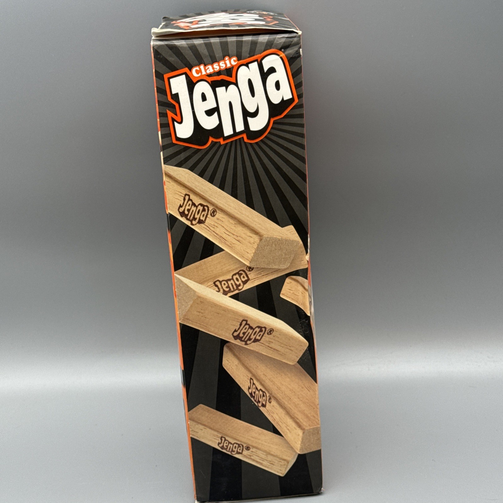 Jenga Classic Game Genuine Hardwood Blocks Stacking Tower Game For 1 Or More New